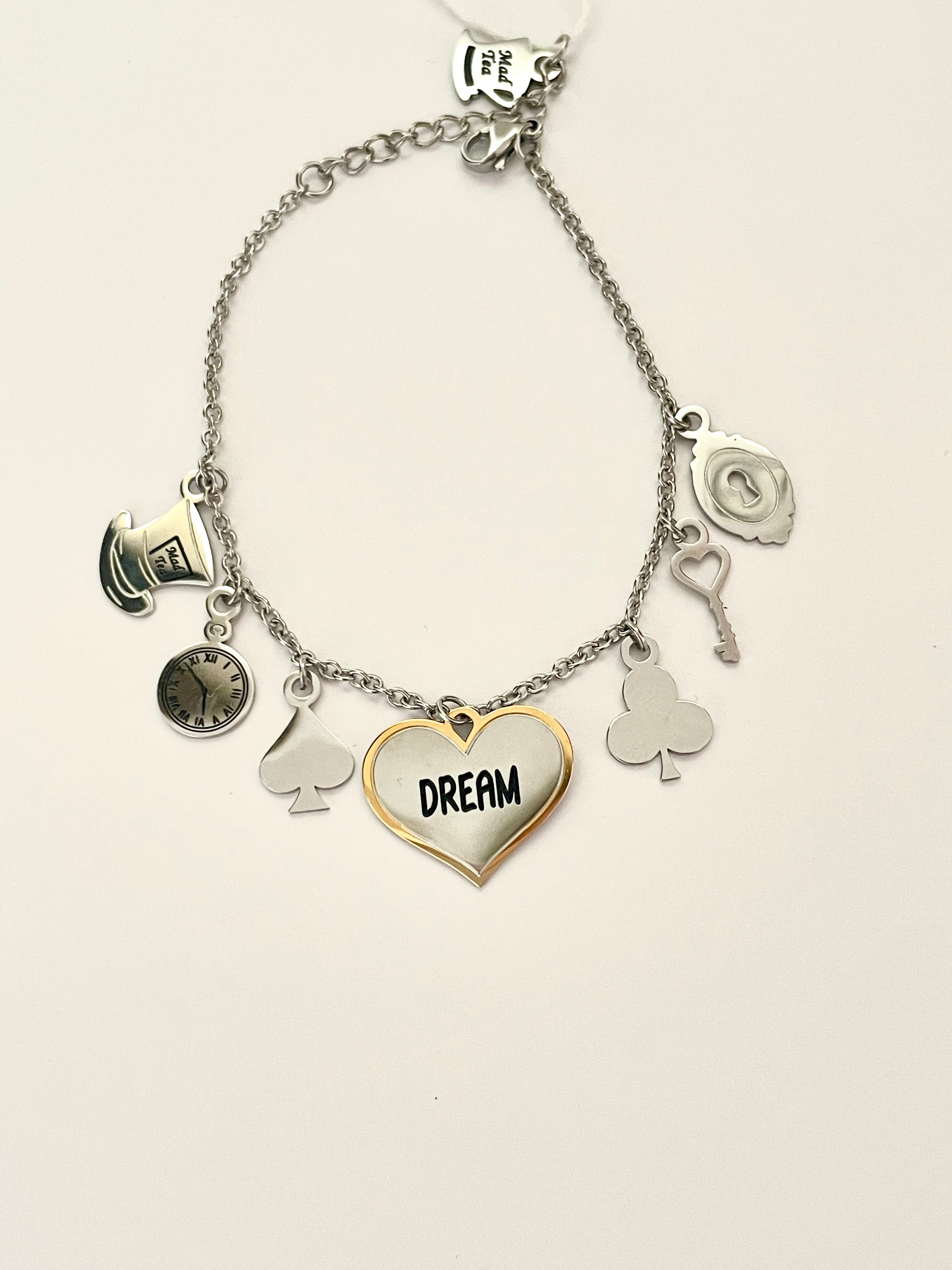 Bracelet "Je rêve d'une nuit au pays des merveilles"