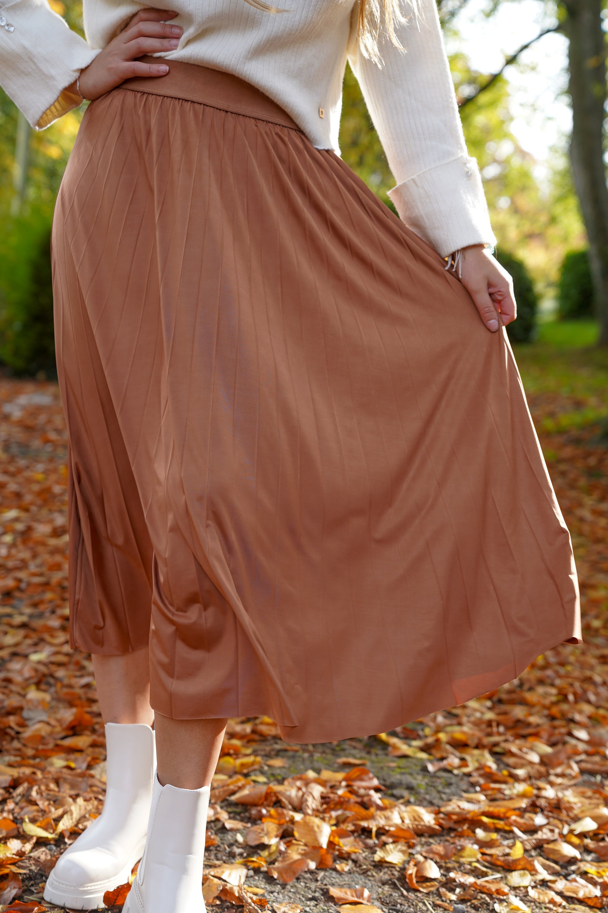 Jupe D'été Taille 40 – Couleur Rose, Style A-Line, Excellent état Occasion